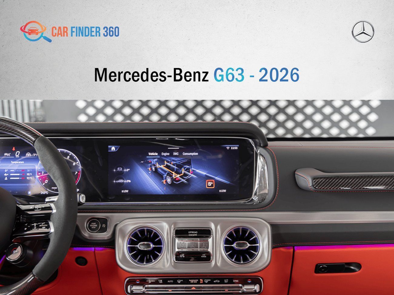 Mercedes-Benz G 63 AMG Mercedes-Benz G63 - 2026 - GCC - Performance Package (Export)