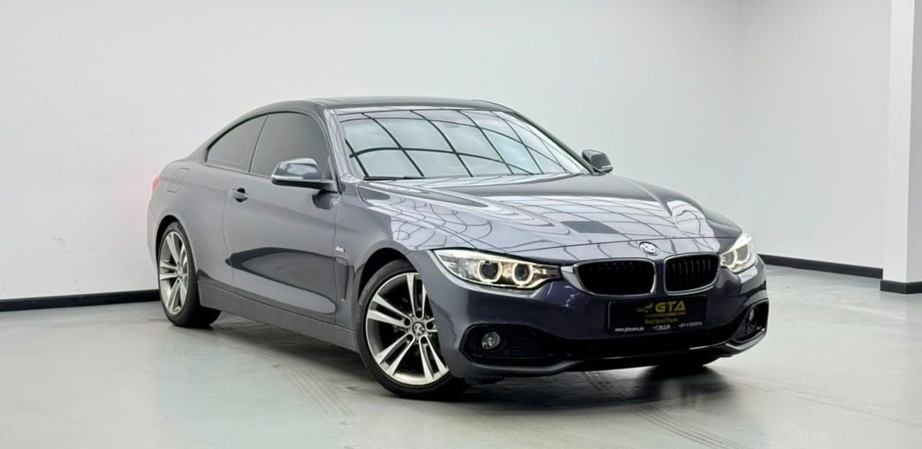 بي أم دبليو 420i SPORTS LINE 2016 BMW 420i Coupe, Service History, Fully Loaded, Excellent Condition, GCC