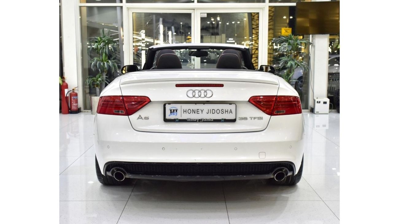 Audi A5 EXCELLENT DEAL for our Audi A5 35TFSi S-Line Convertible ( 2016 Model ) in White Color GCC Specs