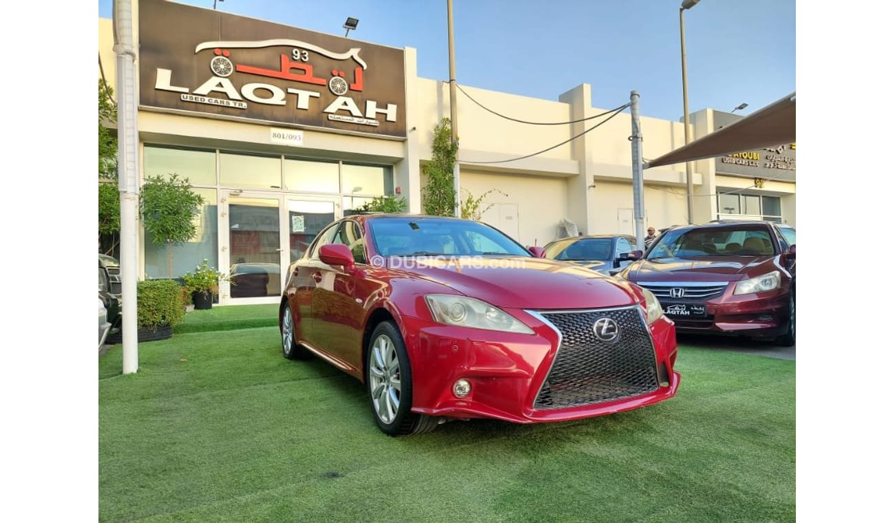 لكزس IS 300 خليجي موديل 2008 كت 2014 رقم واحد فتحه جلد رنجات حساسات كاميرا شاشه  مثبت سرعه  لاتحتاج لأي مصاريف