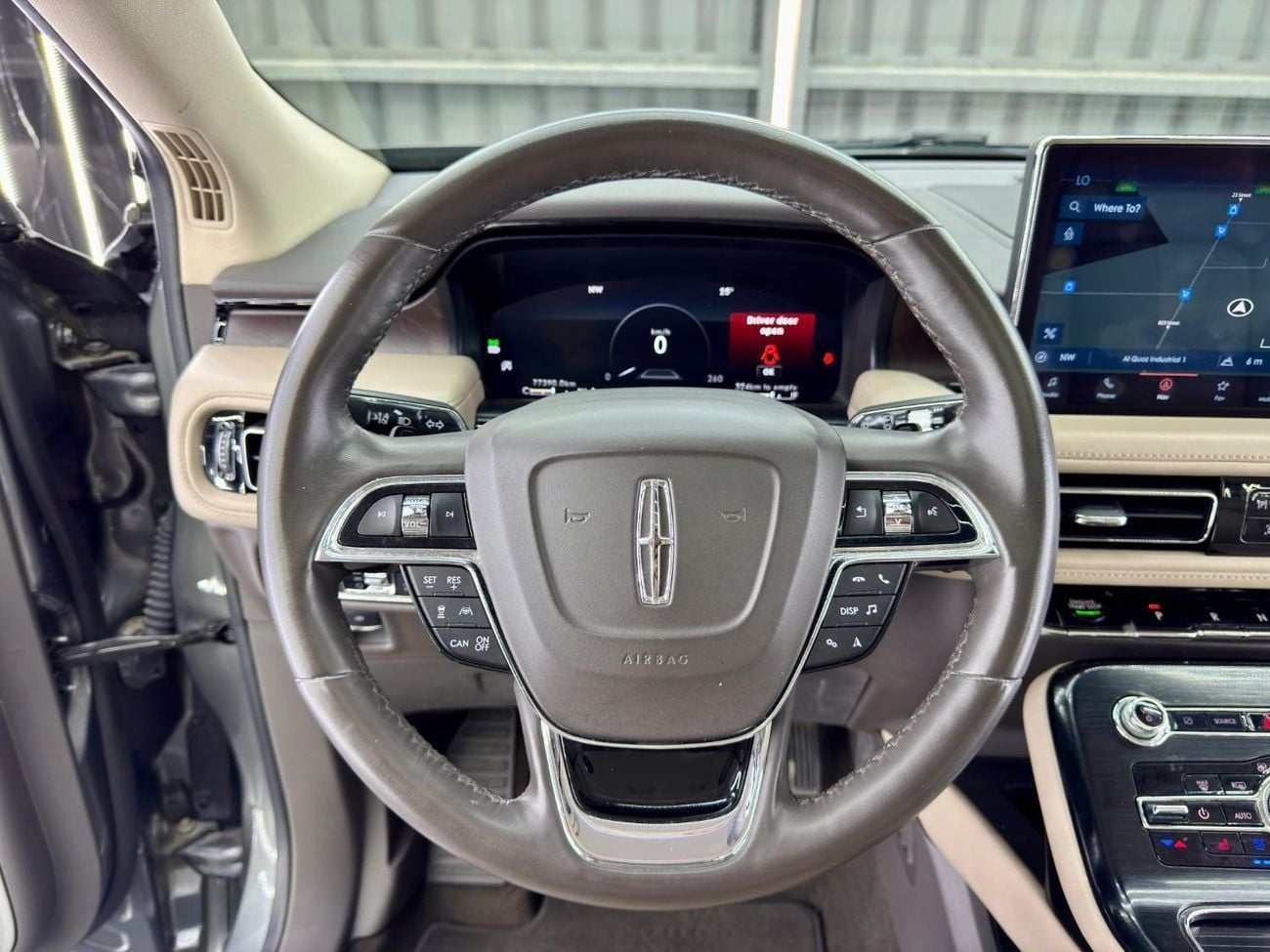 لينكولن ناوتيلوس Reserve 2.7L 2022 Lincoln Nautilus, March 2027 Lincoln Warranty + Service Pack, GCC