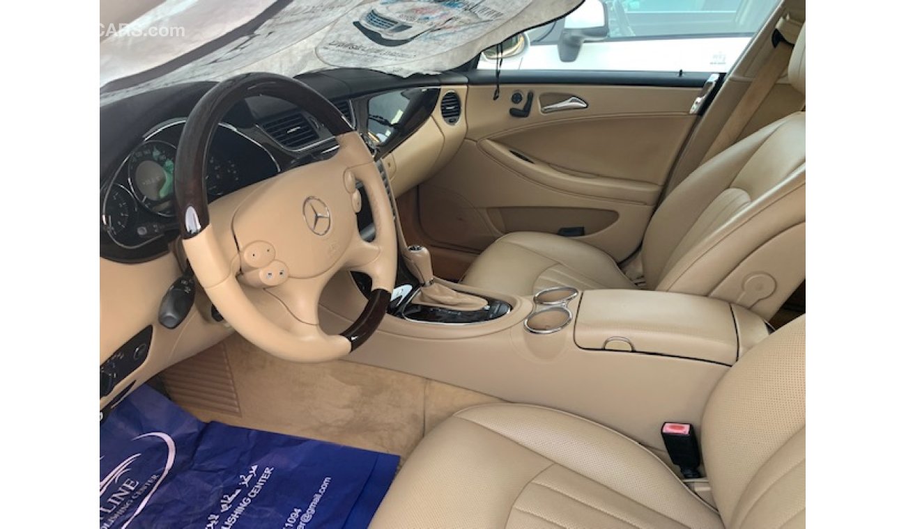 مرسيدس بنز CLS 550 وارد اليابان بطاقة جمركية  2008