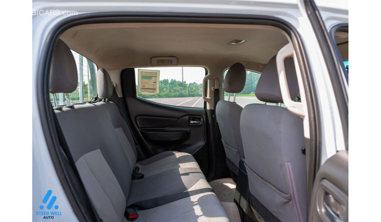 Mitsubishi L200 GL 2019 Petrol Double Cabin M/T 2.4L 4WD / Like New Condition / GCC / Book Now!