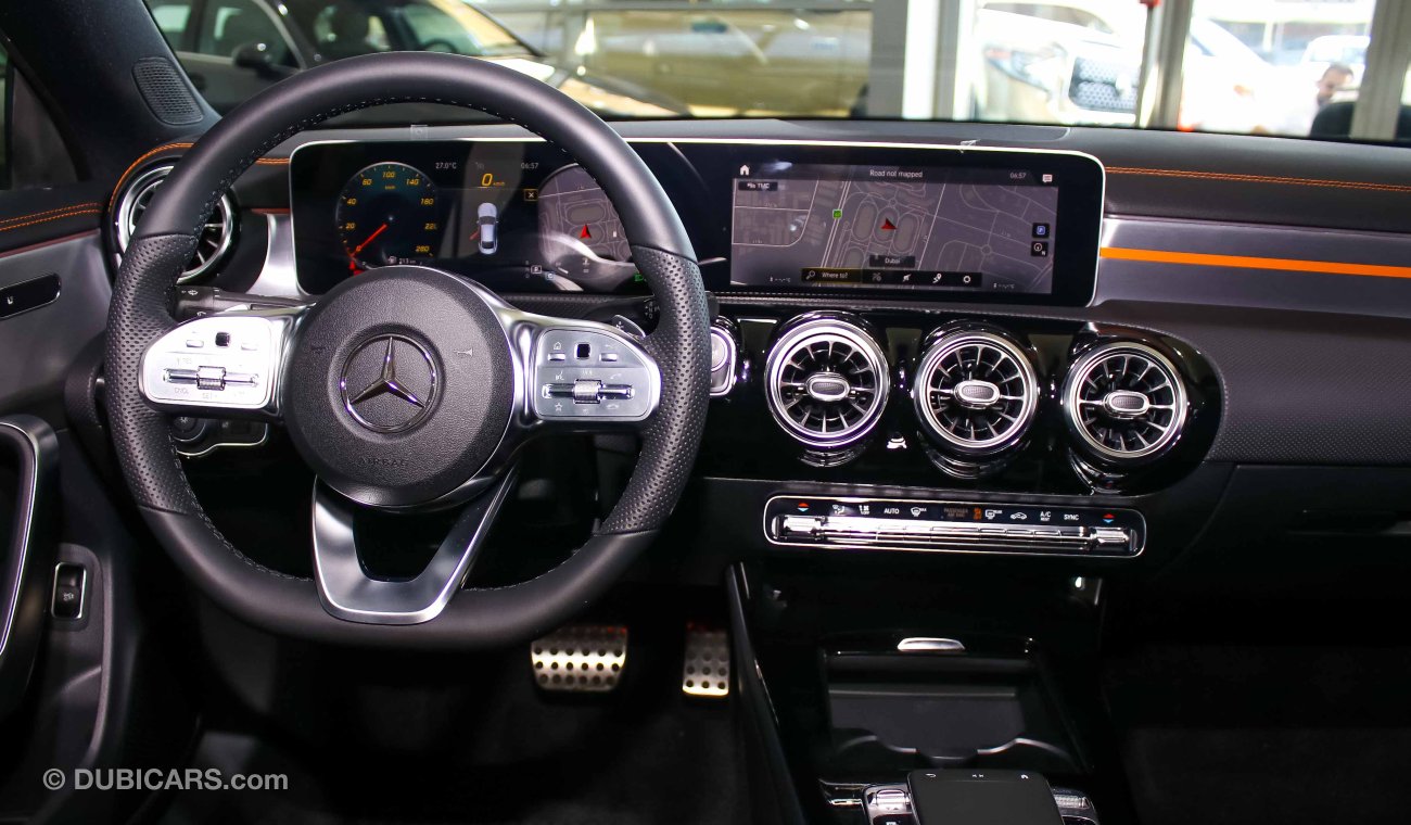 Mercedes-Benz CLA 200 Edition 1 2020, GCC, 0km w/ 2Yrs Unlimited Mileage WTY + 3Yrs SERV @ EMC