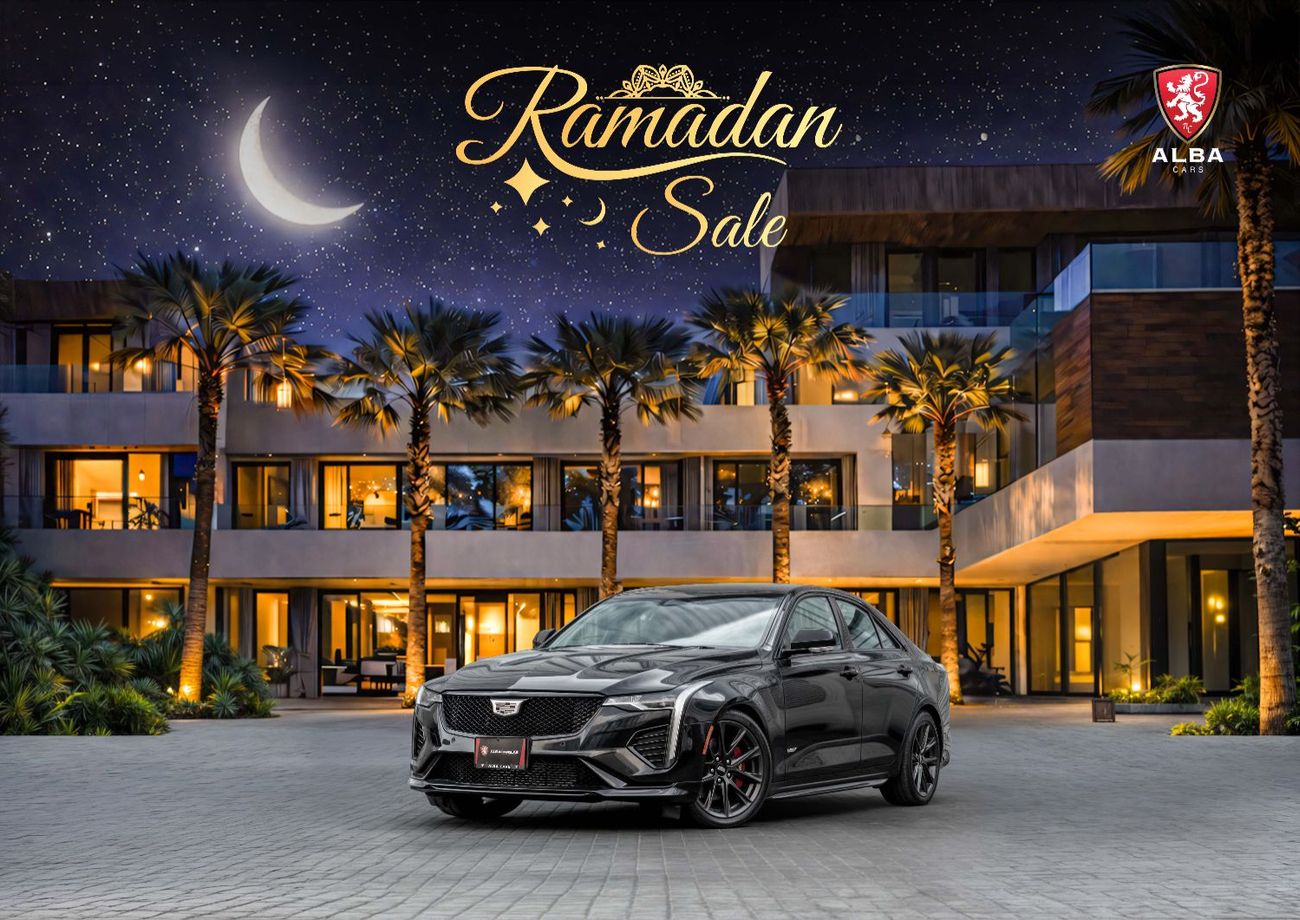 Cadillac CT4 Cadilac CT4 - V-Series | 2,253 P.M | 0% Downpayment | CT4 - V SERIES | IMMACULATE! | Ramadan Offer!