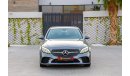 Mercedes-Benz C200 | 2,820 P.M | 0% Downpayment | Immaculate Condition