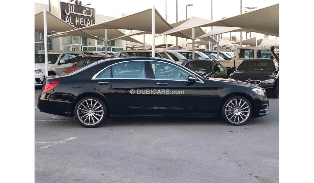 Mercedes-Benz S 500 Mercedes Benz S500 model 2015 GCC car prefect condition full option  panoramic roof leather seats ba
