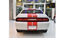 Dodge Challenger FULL SERVICE HISTORY! Dodge Challenger 2013 Model!! in White Color! GCC Specs