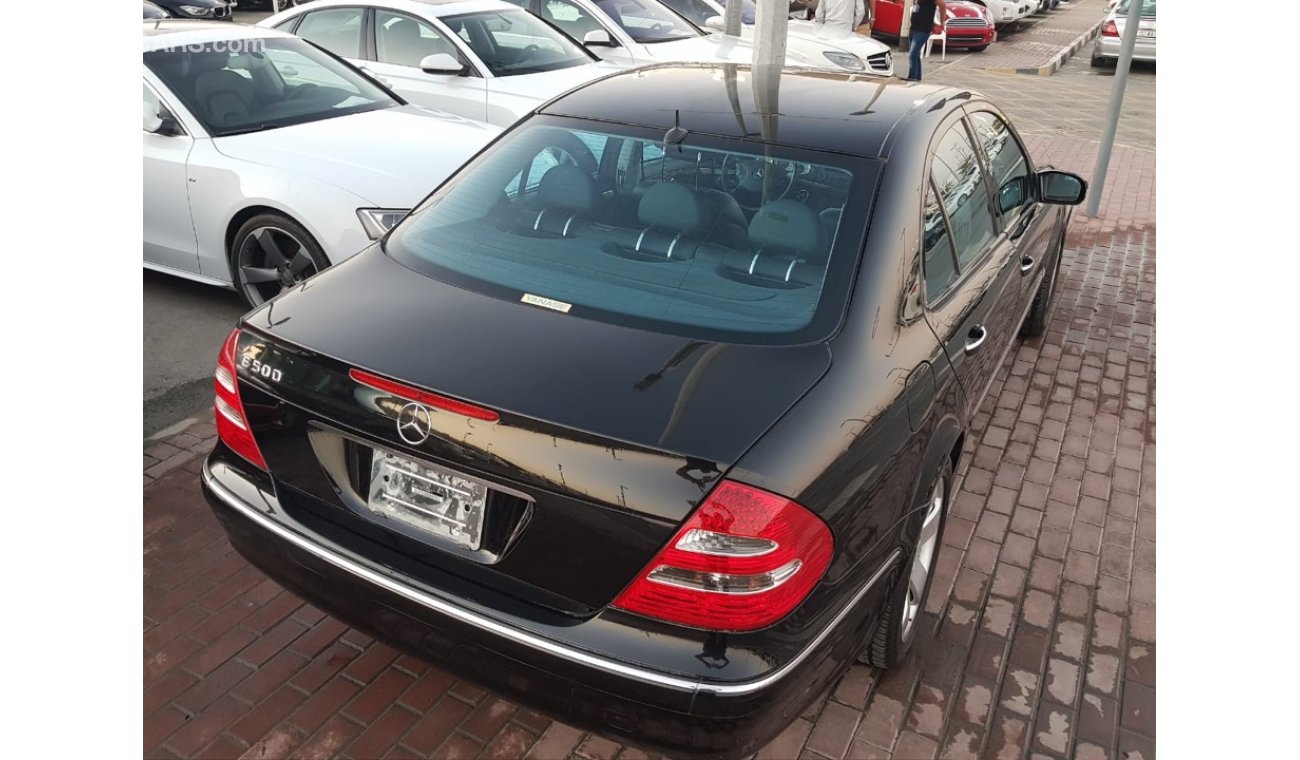 مرسيدس بنز E 500 مرسيدس E500 موديل 2005 وارد اليابان السياره حاله وكاله صبغ الوكاله فل اوبشن