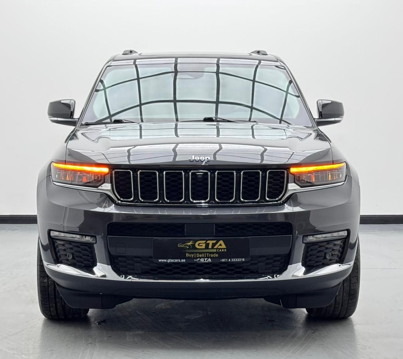 جيب جراند شيروكي L Limited 3.6L 2022 Jeep Grand Cherokee L Limited, 2027 Jeep Warranty, 2027 Jeep Service Pack, GCC