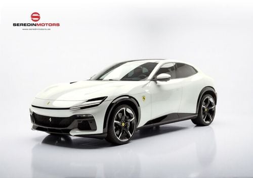 Ferrari Purosangue STANDARD Bianco Fuji Pearl White | Cream Alcantara & Leather Interior | Full Carbon