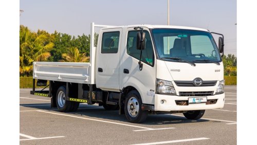 Hino 300 Series 614 2020 / Dual Cab 4.0L RWD / Diesel M/T with Rear AC / Like New Condition / GCC Specs