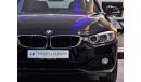 BMW 420i ( WITH SERVICE CONTRACT AGMC ) " With Warranty " AMAZING BMW 420i 2016 Model!! in Black Color! GCC S