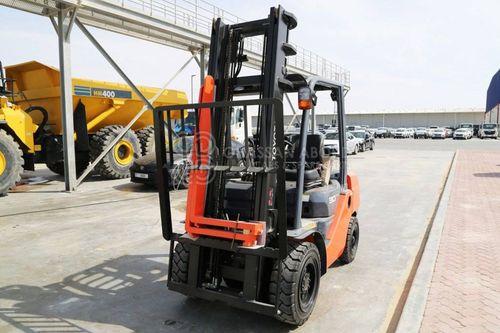 تويوتا فورك ليفت DIESEL 3 TON, 2 STAGE 4 LEVER GAS W/O SIDE SHIFT 4 M LIFT HEIGHT MY23