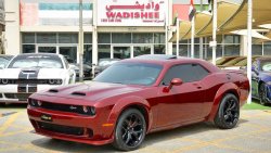 دودج تشالينجر Challenger SXT V6 3.6L 2018/FullOption/SRT Wide Body/Original Leather Interior/Good Condition