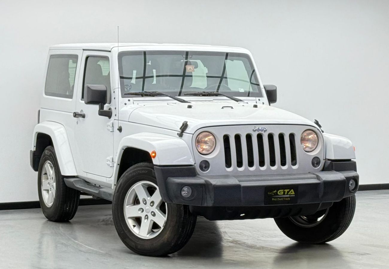 Jeep Wrangler Sahara 3.6L A/T 2015 Jeep Wrangler Sahara, Full Service History, Excellent Condition, GCC