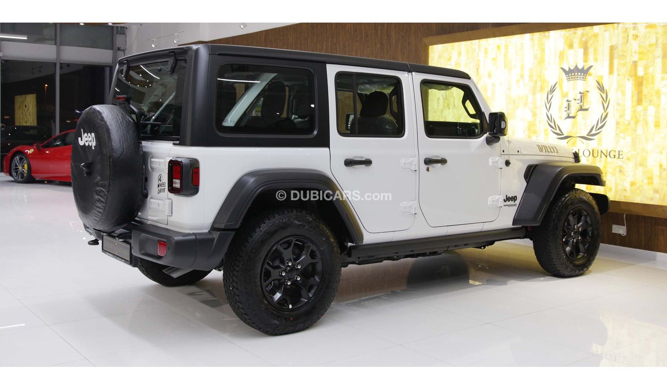 Jeep Willys 2020 Wrangler Unlimited Willys 4x4,GCC,WARRANTY