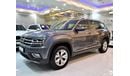 Volkswagen Teramont EXCELLENT DEAL for our Volkswagen Teramont 2019 Model!! in Grey Color! GCC Specs