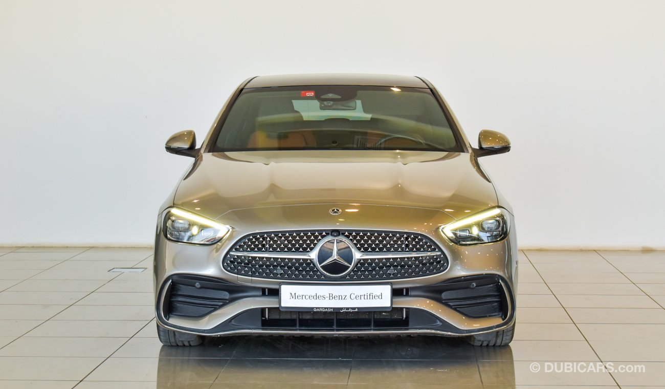 مرسيدس بنز C200 SALOON / Reference: VSB ***** Certified Pre-Owned with up to 5 YRS SERVICE PACKAGE!!!