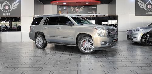 GMC Yukon AED 2,100 P.M | 2019 GMC YUKON SLT | UNDER WARRANTY | 7 SEATS | GCC | 5.3L V8 SUNROOF