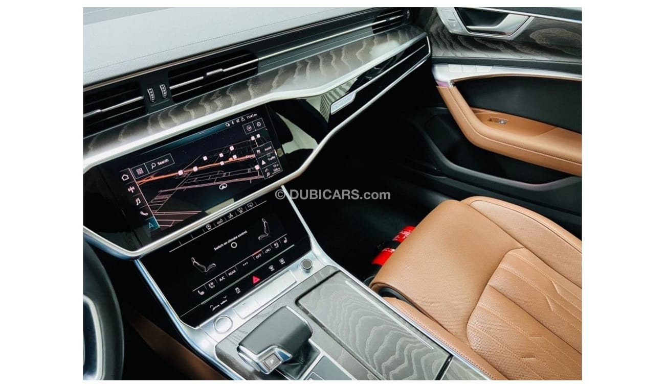 Audi A7 55 TFSI quattro S-Line Style & Comfort package GCC .. FSH .. Perfect Condition .. Original Paint ..