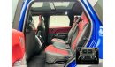 Land Rover Range Rover Sport SVR 2022 / SVR + V8 5.0L + CARBON FIBER + RACING SEAT + RED INTERIOR / UNLIMITED KMS WARRANTY / 9,987DHS