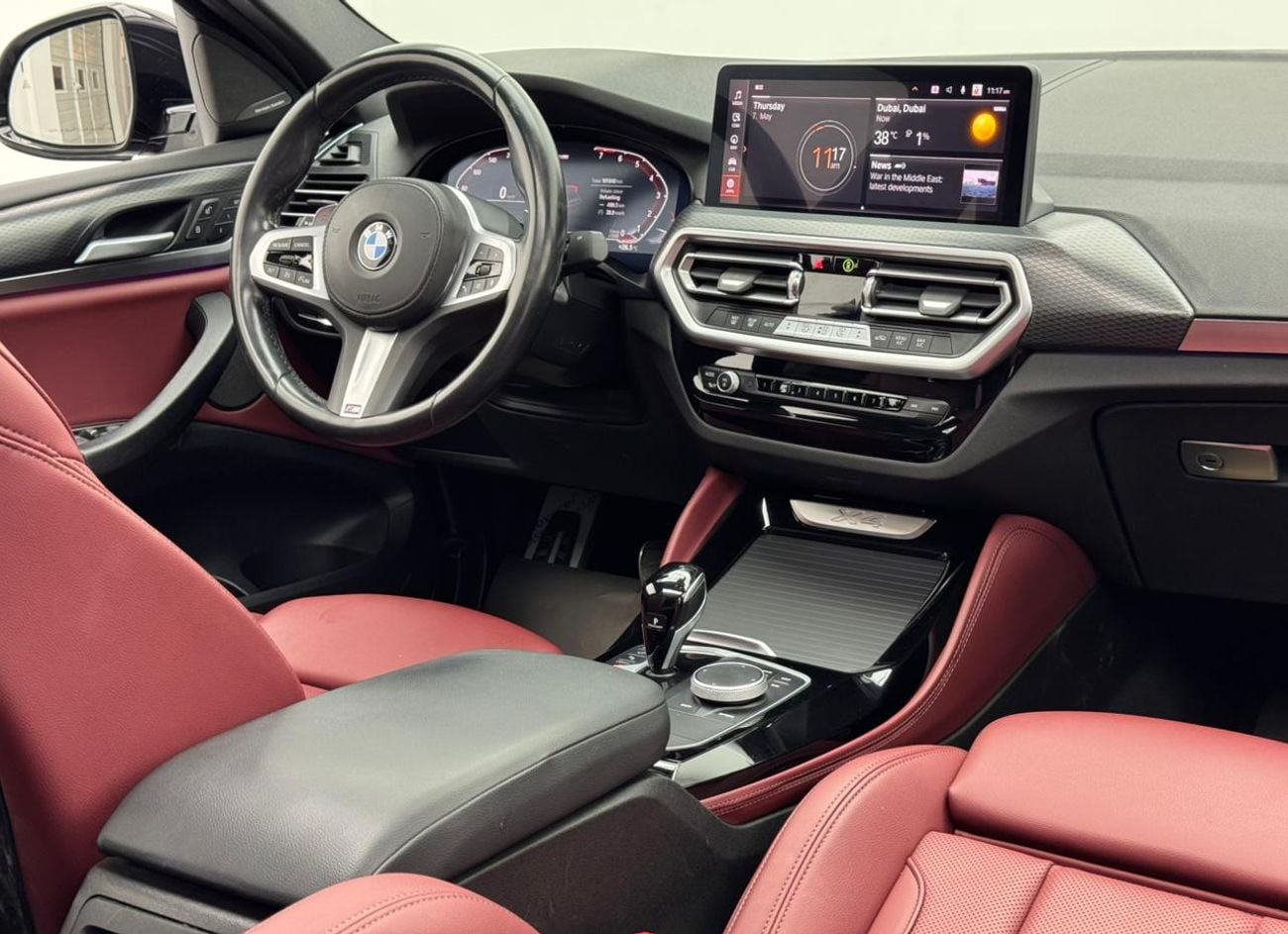 BMW X4 xDrive 30i M Sport 2.0L 2023 BMW X4 xDrive30i M-Sport, 2028 BMW Warranty, BMW Service History, GCC