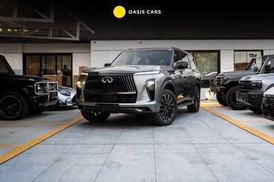 Infiniti QX80 AUTOGRAPH BENCH CHAIRS Autograph 2025 GCC Specs Agency Warranty Full Service History 3.5L Twin Turbo