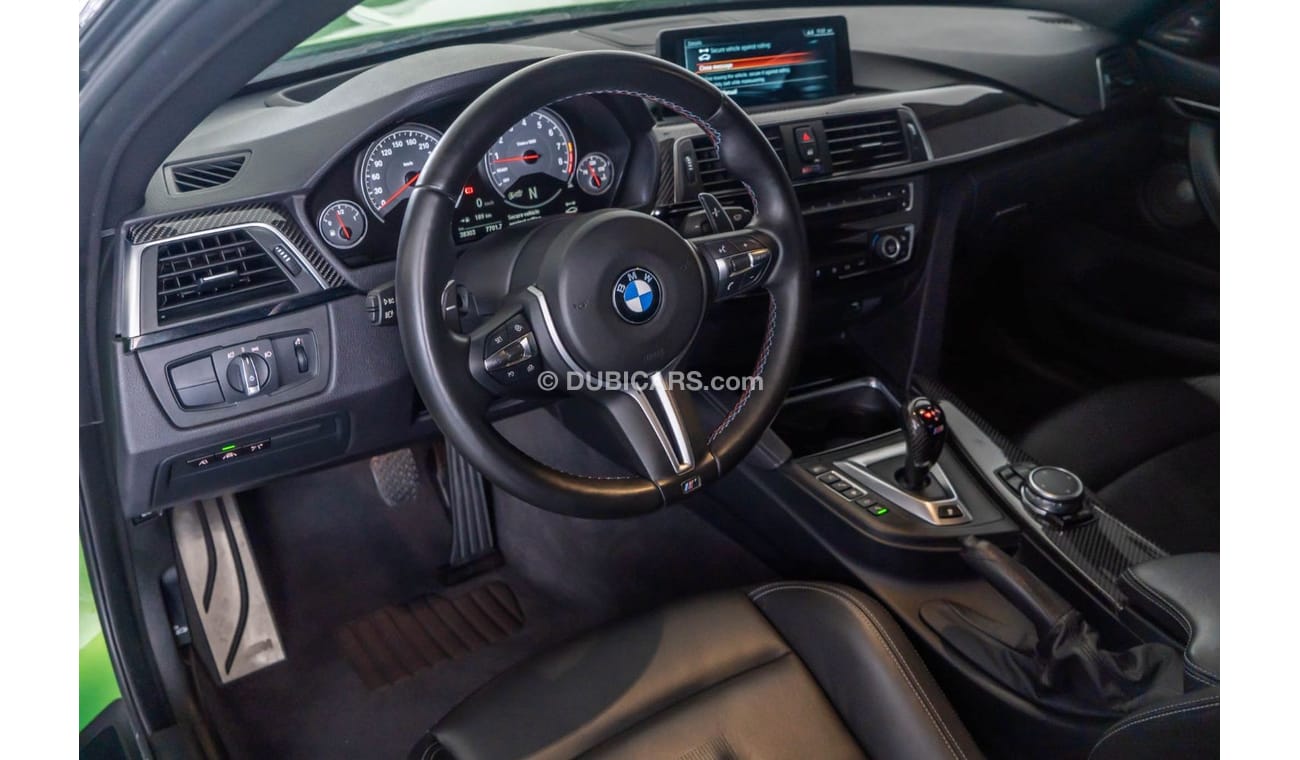 BMW M4 Competition 2017 BMW M4 Competition Pack / Individual High Option Spec in Java Green / Full Service 