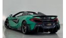 McLaren 600LT Spider 2020 McLaren 600 LT, February 2023 McLaren Warranty (Extendable), Full McLaren Service Histor