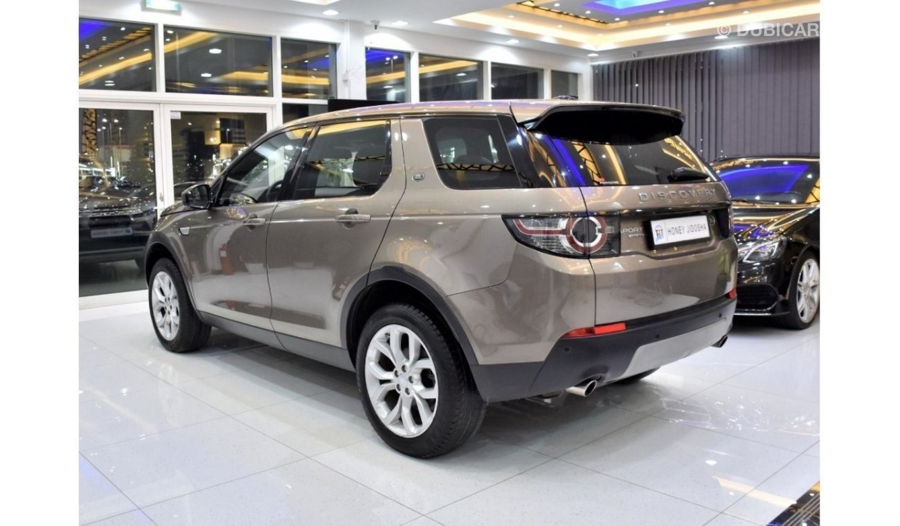 Land Rover Discovery Sport EXCELLENT DEAL for our Land Rover Discovery SPORT HSE Si4 ( 2016 Model ) in Brown Color GCC Specs