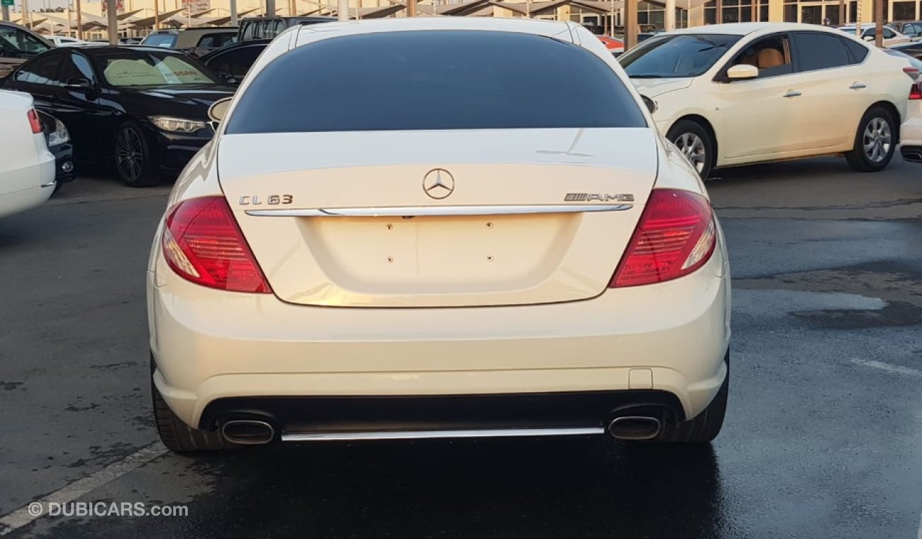 مرسيدس بنز CL 500 موديل 2008 خليجي فل مواصفات كراسي جلد ومثبت سرعه وتحكم كهربي كامل ونيت فيجن وردار