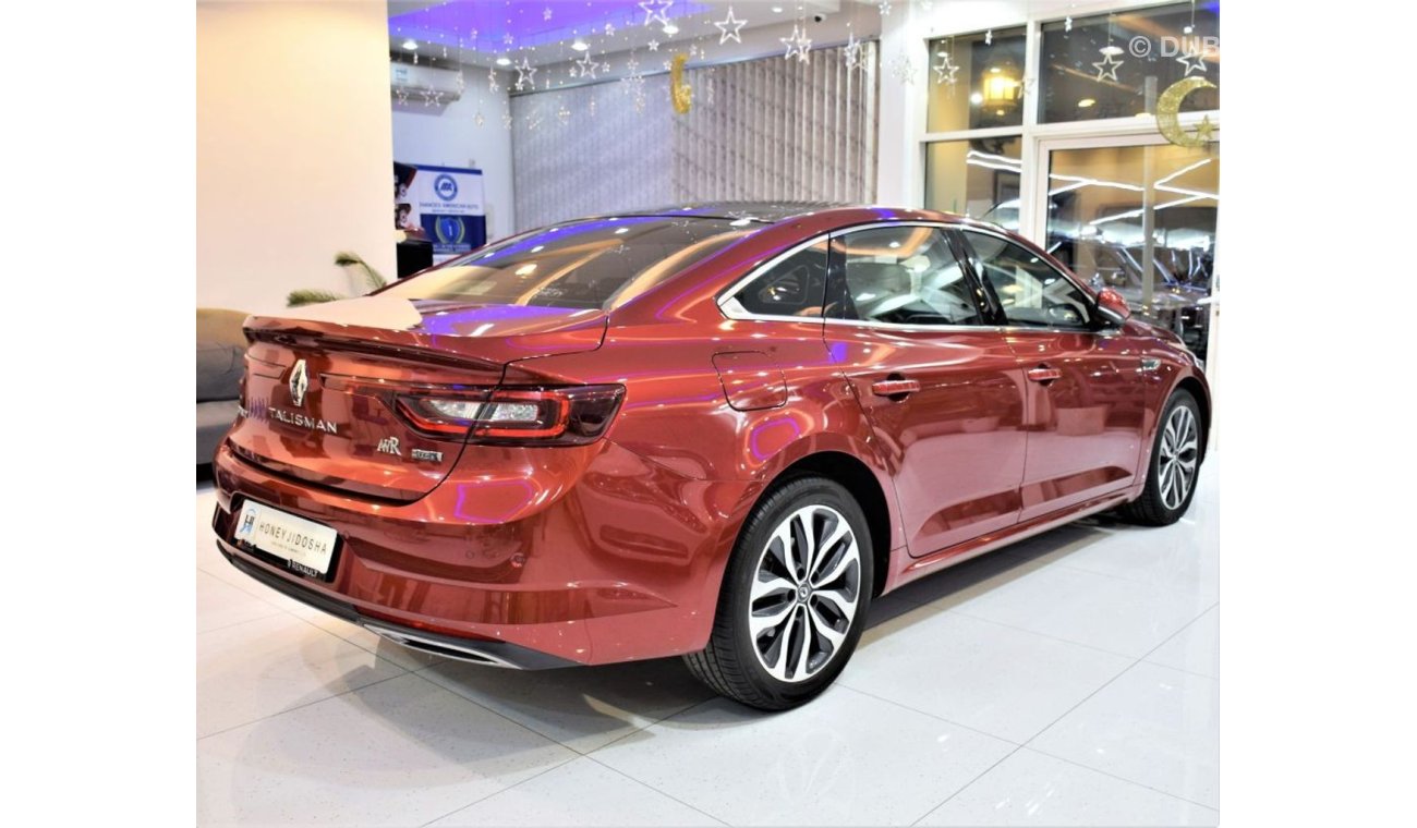 رينو تاليسمان UNDER WARRANTY!! ORIGINAL PAINT ( صبغ وكاله ) Renault Talisman 2018 Model! GCC Specs FULL SERVICE HI