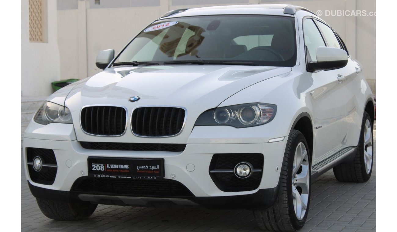 BMW X6 35i Exectutive BMW X6 2012 GCC in excellent condition, full option No. 1