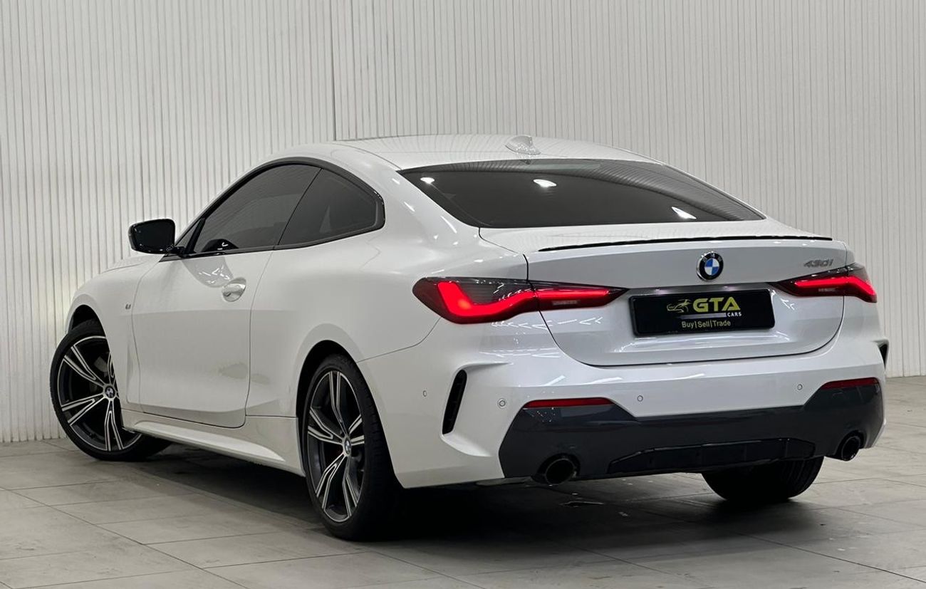 BMW 430i M Sport Pro 2021 BMW 430i M-Sport Coupe, Aug 2026 BMW Warranty + Service Pack, Low Kms, GCC