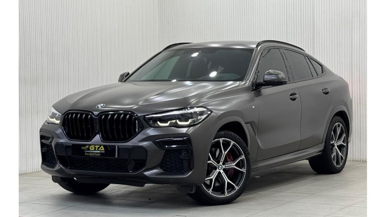 BMW X6 2022 BMW X6 xDrive40i MSport, Dec 2026 AGMC Warranty + Service Package, Full Service History, GCC
