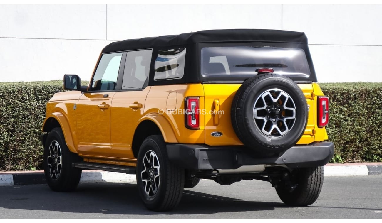 Ford Bronco Outer Banks Soft Top (4-Doors) 4 Cylinder , Local Registration + 5%