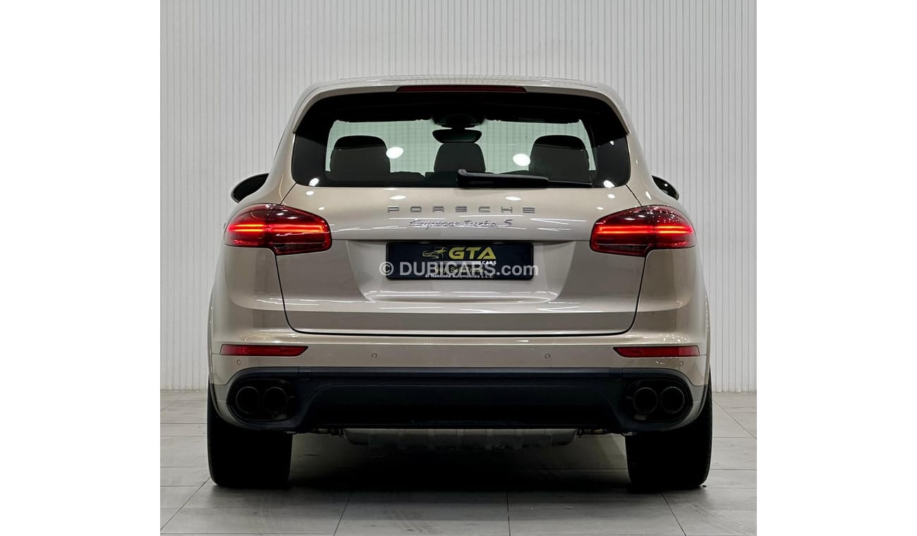 Porsche Cayenne 2016 Porsche Cayenne Turbo S, Warranty, GCC