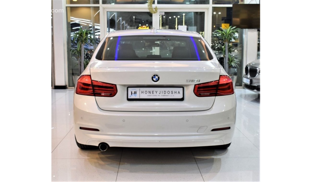 بي أم دبليو 318i BMW 318i 2016 Model!! in White Color! GCC Specs