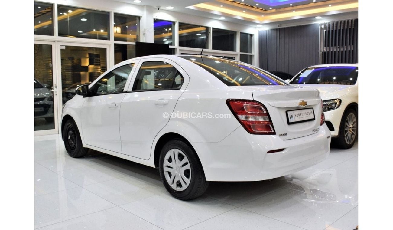 شيفروليه أفيو EXCELLENT DEAL for our Chevrolet Aveo ( 2019 Model! ) in White Color! GCC Specs