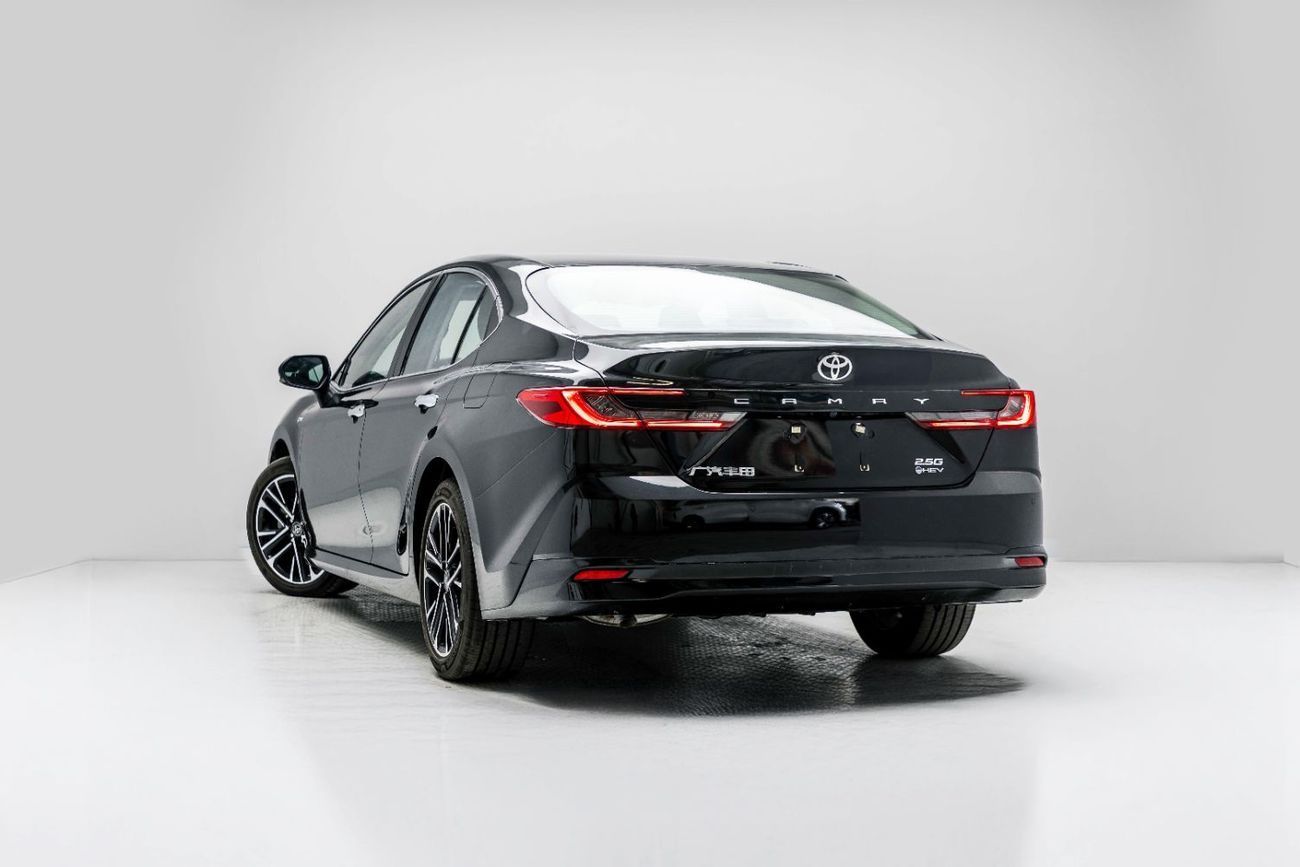 تويوتا كامري Premium 2.5L - Hybrid - Black Inside Black | Export Only