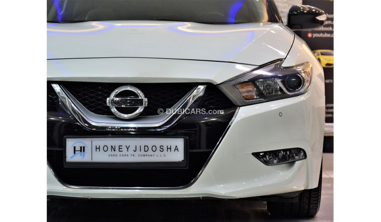 Nissan Maxima EXCELLENT DEAL for our Nissan Maxima SV 2017 Model!! in White Color! GCC Specs
