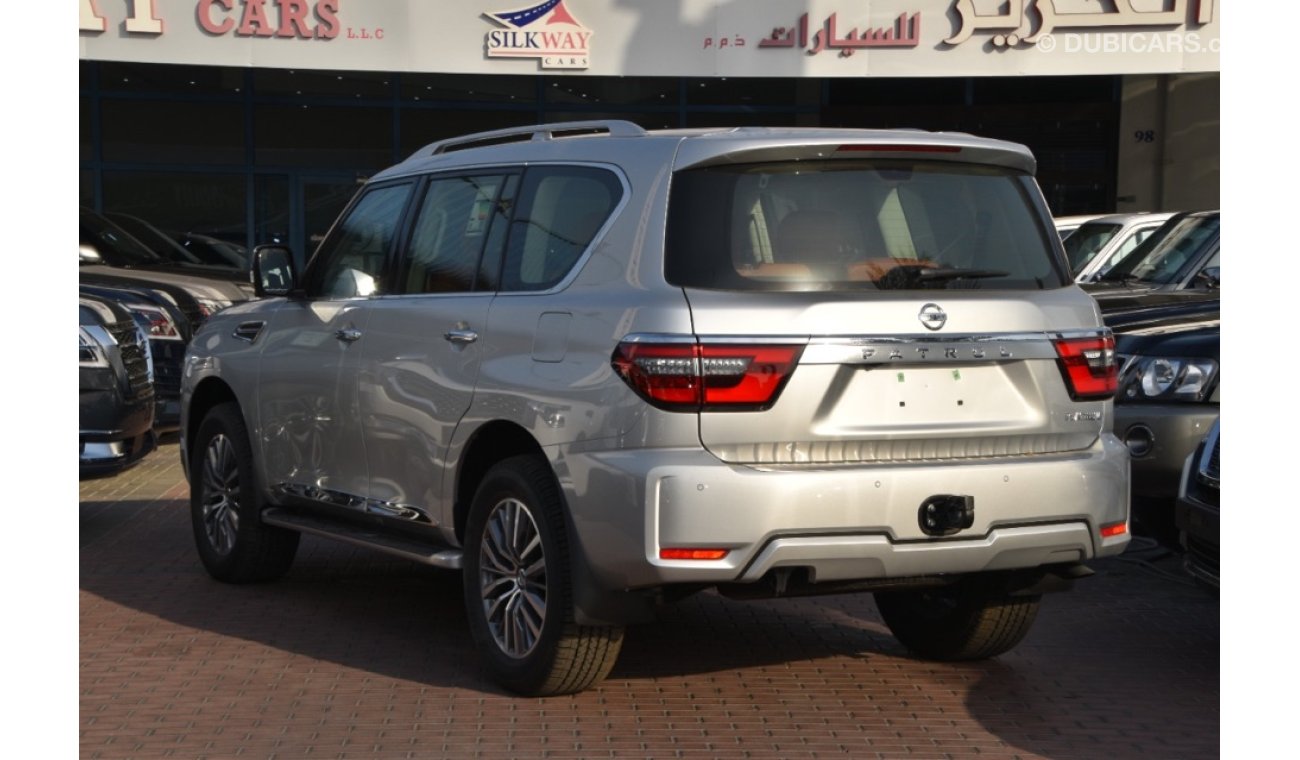 نيسان باترول Nissan Patrol V6 Platinum Gcc Full Option Export Only