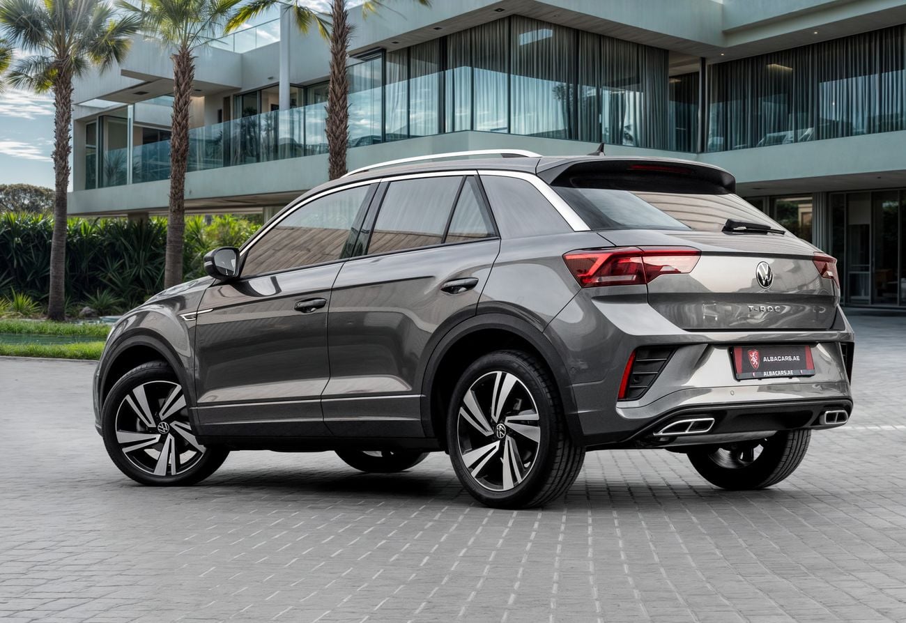 فولكس واجن T ROC R-Line T-Roc R-LINE | 2,155 P.M | 0% Downpayment | EXTENDED WARRANTY | FULL OPTION!