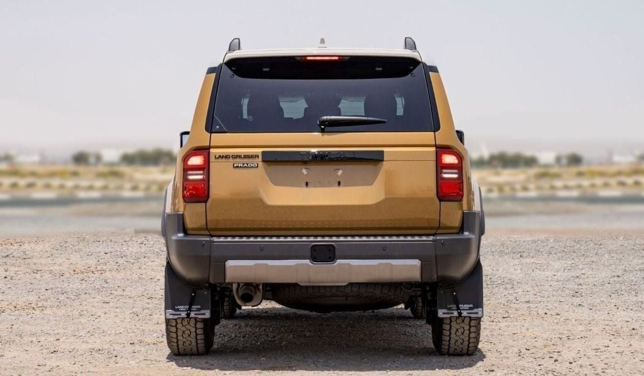 تويوتا برادو GXL 1ST EDITION 250 2.4P AT FIRST EDITION MY2024 – SAND & GREY ROOF