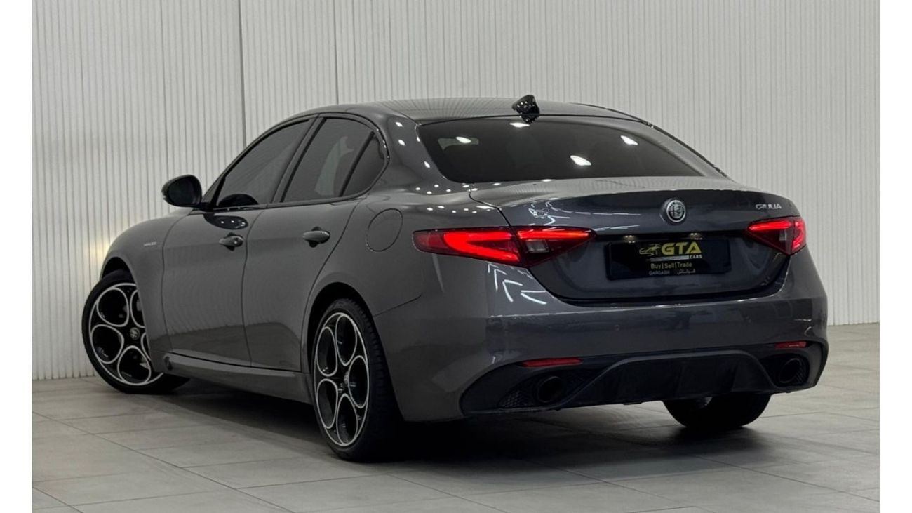 Alfa Romeo Giulia 2023 Alfa Romeo Giulia Veloce, 2027 Agency Warranty + Service Package, Full Service History, GCC