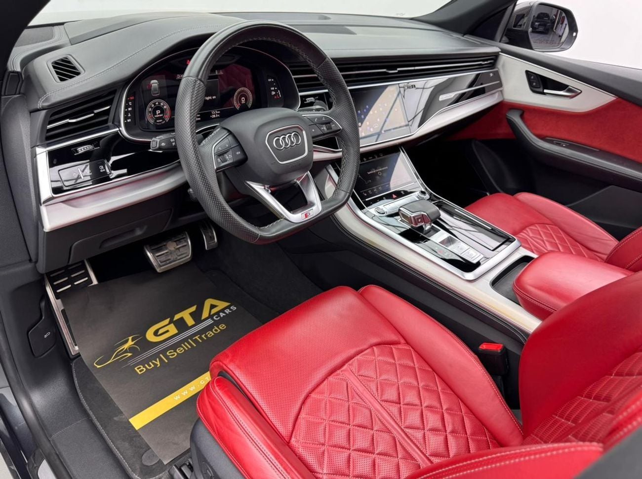 أودي Q8 2021 Audi Q8 55 TFSI Quattro S-Line, 2026 Audi Warranty + Service Pack, Excellent Condition, GCC