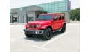 Jeep Wrangler Jeep Wrangler Sahara ( Hybrid ) - 2021 - Red