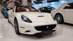 Ferrari California 2011 Ferrari California Gcc car finished in white , full red leather , Immaculate