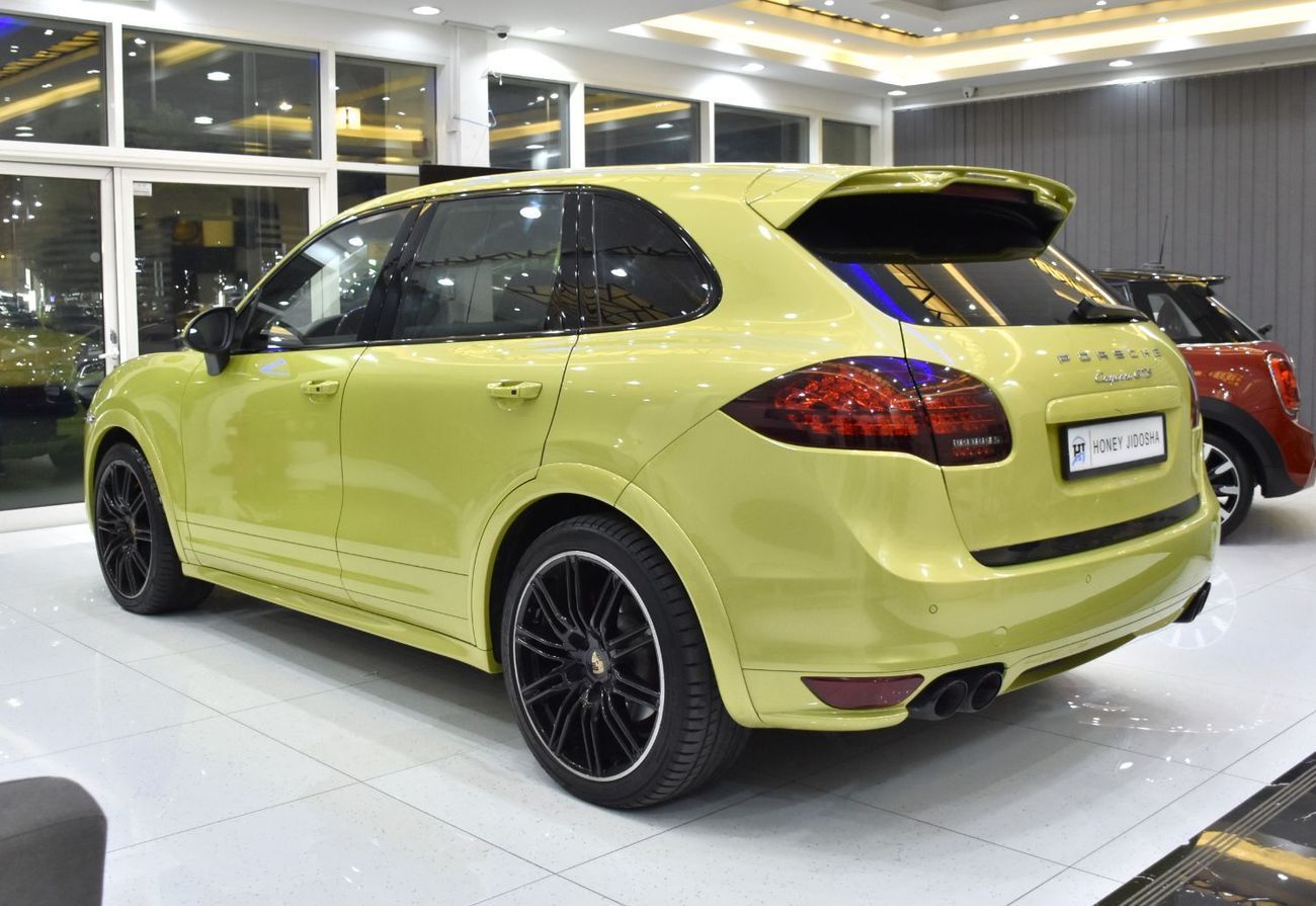 Porsche Cayenne EXCELLENT DEAL for our Porsche Cayenne GTS ( 2013 Model ) in Green Color GCC Specs
